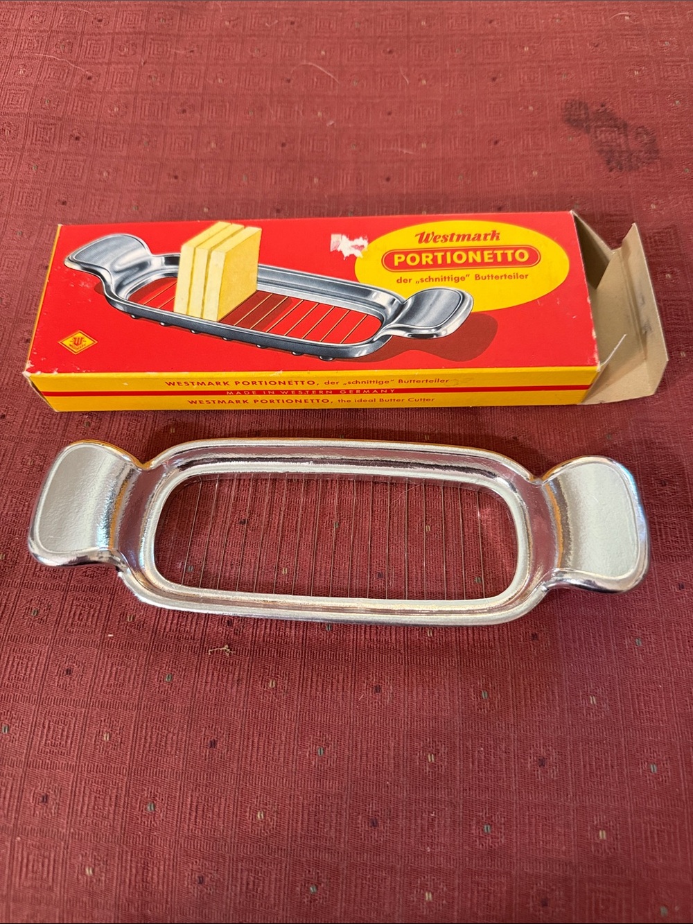 Westmark Portionetto Silver Butter Slicer